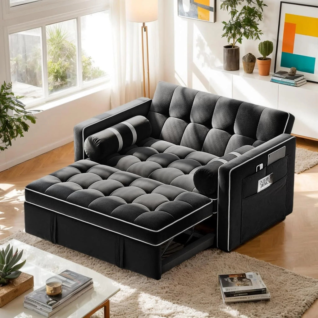 3 in 1 Convertible Sleeper Sofa Bed
