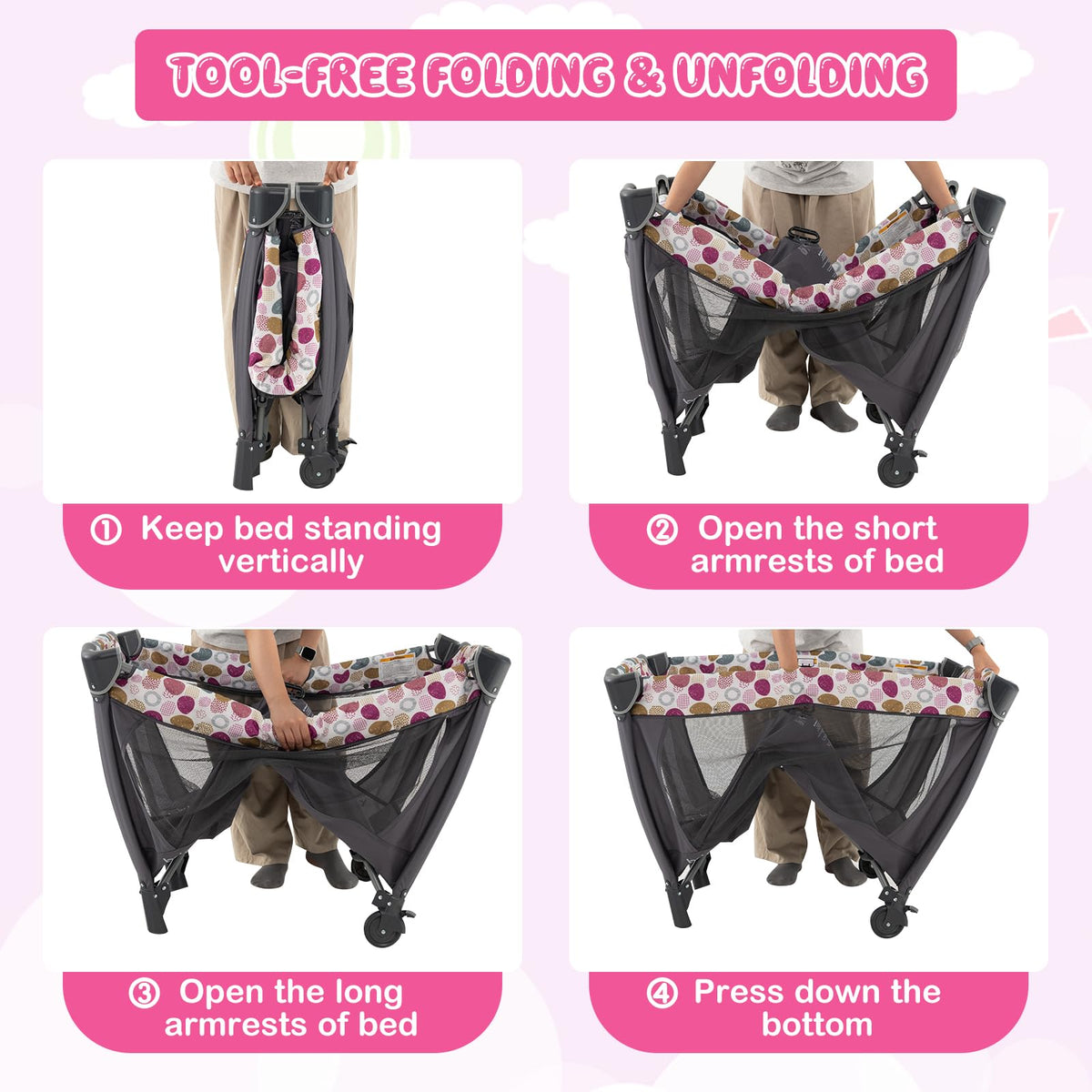 Portable Changing Bassinet Activity Baby