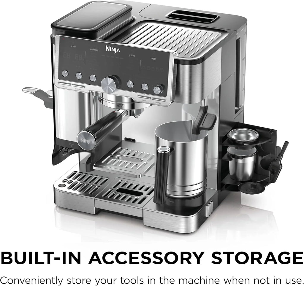 Ninja Luxe Café Pro Series, Espresso Machine, Drip Coffee, Cold Brew