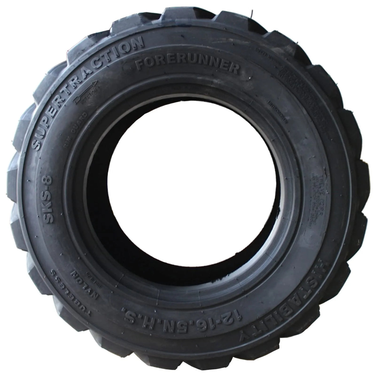 Premium 10-16.5 12PR Tire SKS-1 for Heavy Loads Tubeless – Durable Construction, Reliable Performance, Suitable for Trailers, Skid Steer Loaders, and Construction Equipment