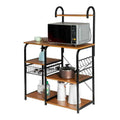 Premium Kitchen Microwave Storage Cart Stand 35.5′′