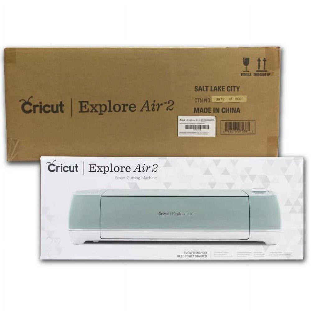 Cricut Explore Air 2 Machine Bundle with Bluetooth, Vinyl Starter Kit & Design Space Access