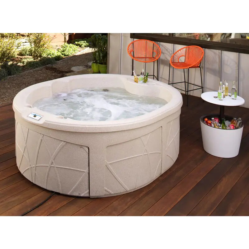 Lifesmart Spas 4 - Person 13 - Jet Oval Plug And Play Hot Tub