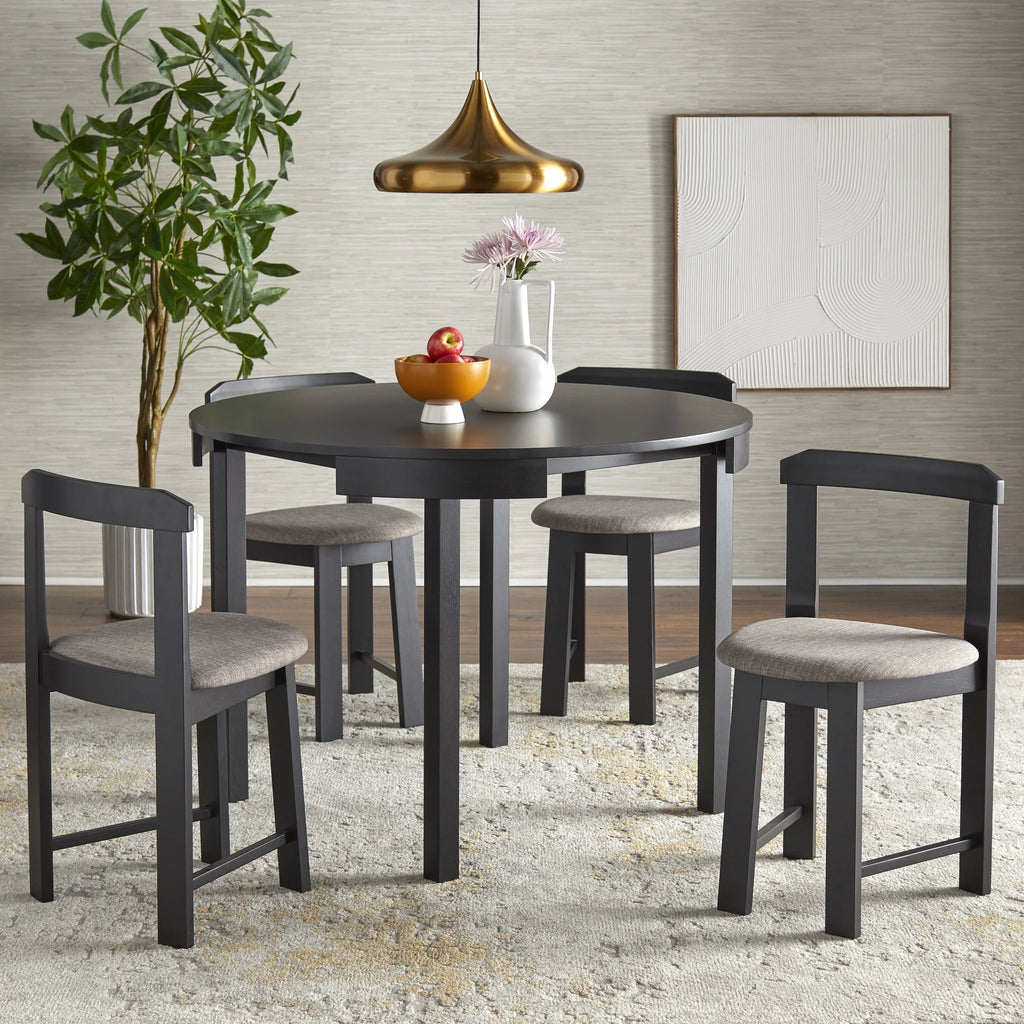 Harrisburg Tobey 5-piece Compact Round Dining Set