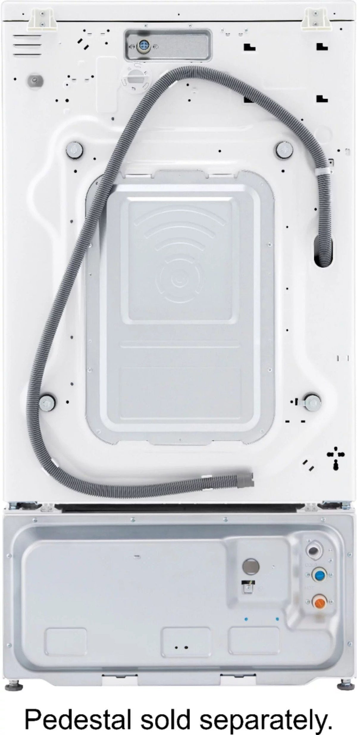 LG �C 5.0 Cu. Ft. High-Efficiency Stackable Smart Front Load Washer with Steam and Built-In Intelligence �C White