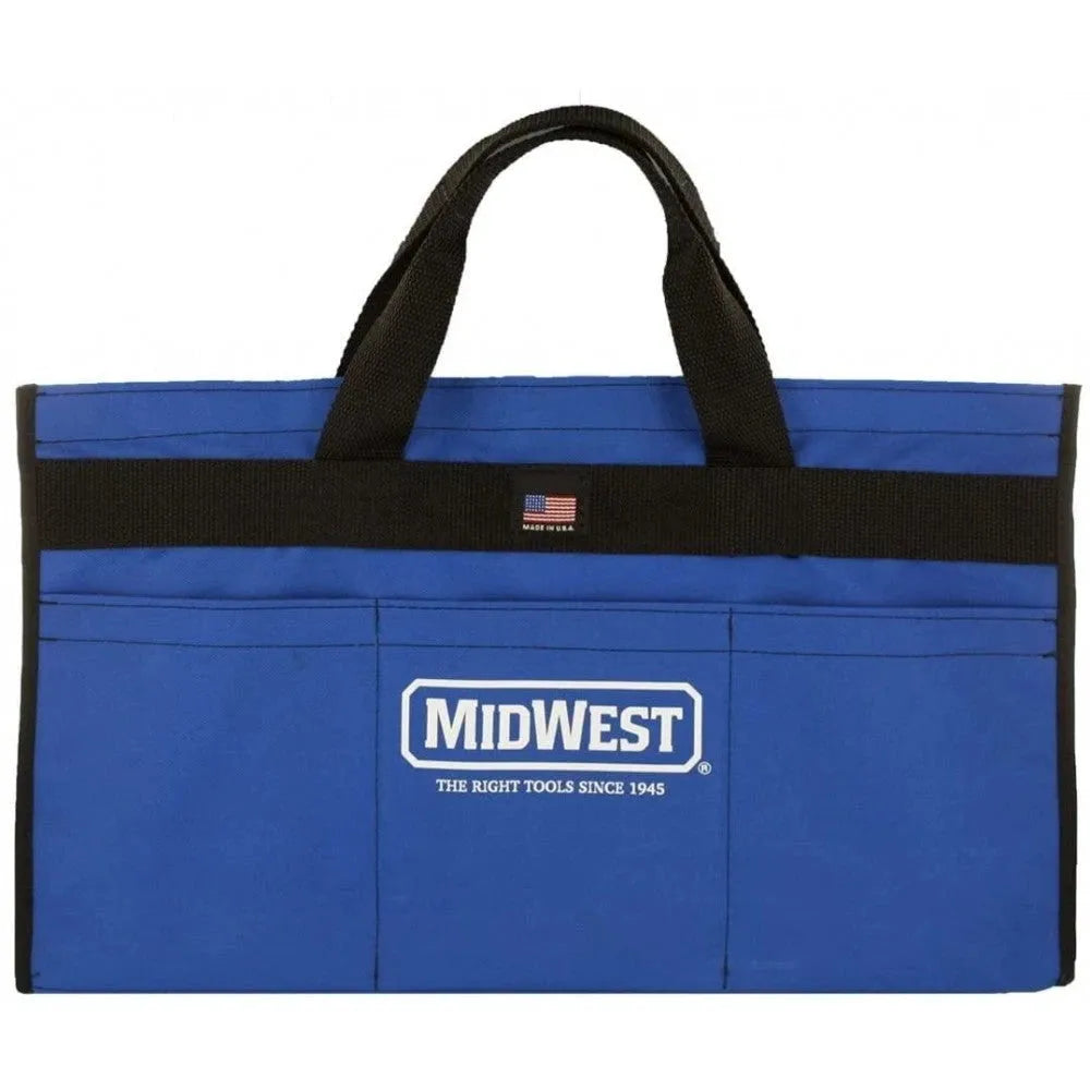 MIDWEST HVAC Tool Kit �?9 Piece Set Includes Aviation Snips with Metalworking Tools & Bag �?MWT-HVACKIT03