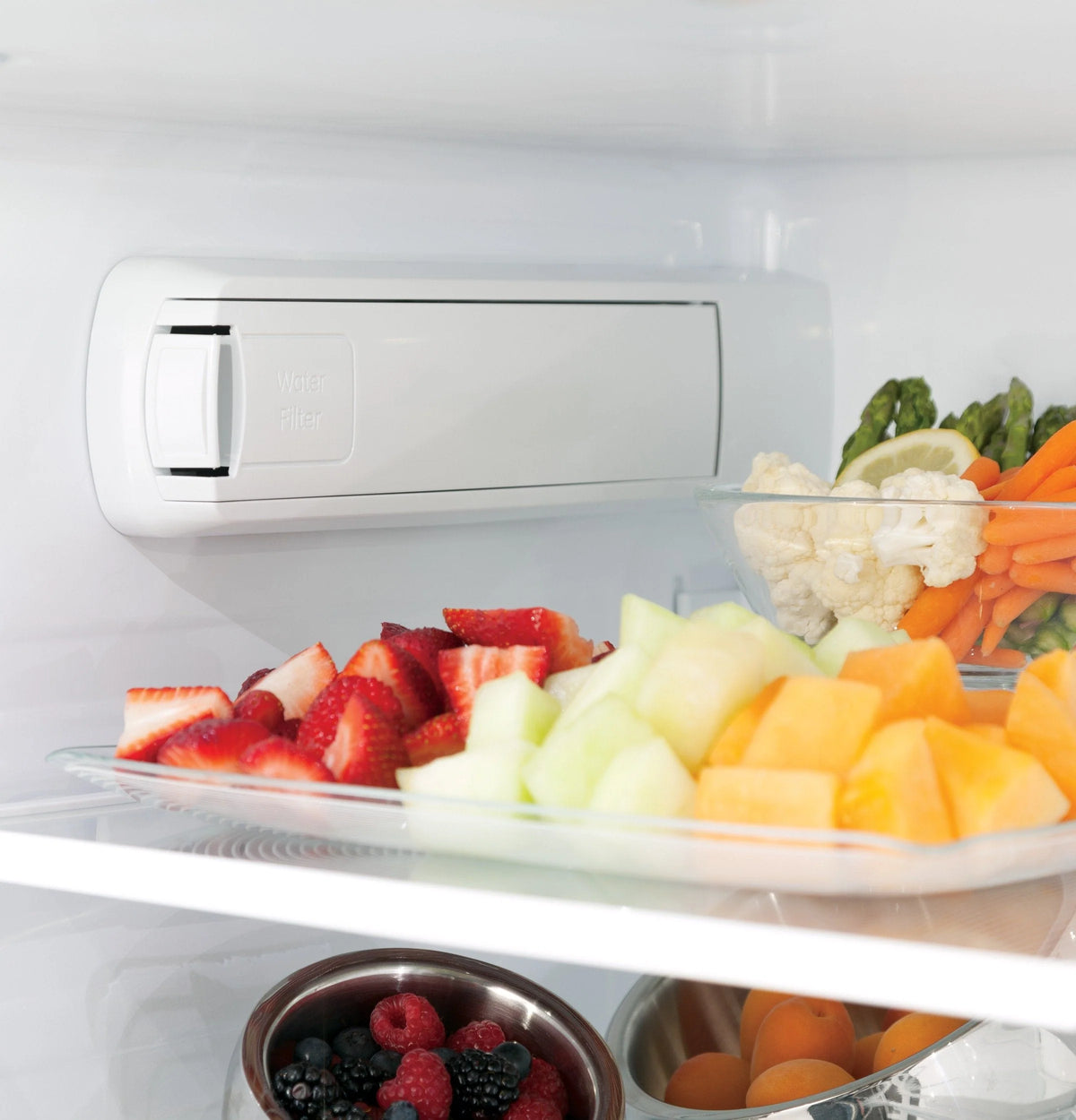 GE Profile? Series ENERGY STAR? 27.7 Cu. Ft. Fingerprint Resistant French-Door Refrigerator with Hands-Free AutoFill