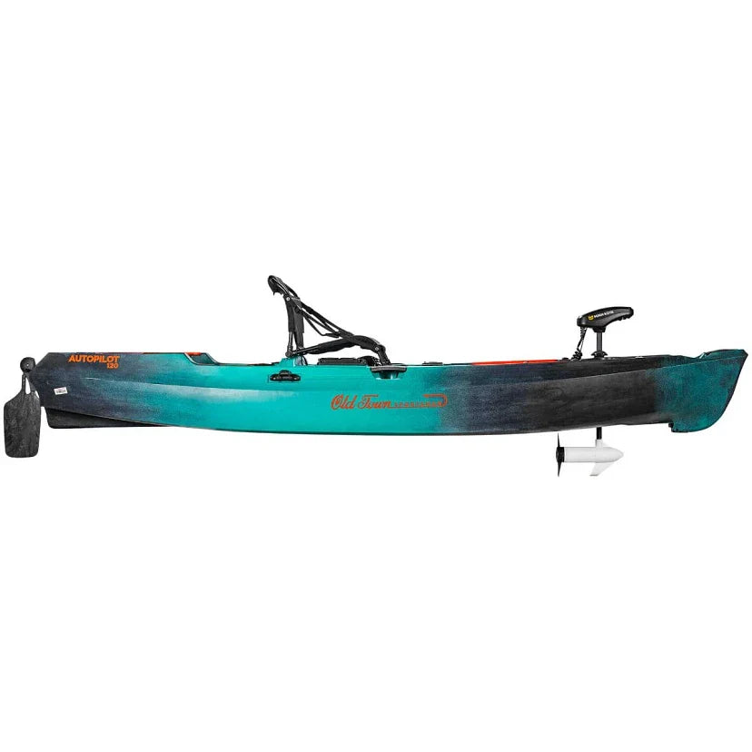Old Town Sportsman AutoPilot 120 Motorized Fishing Kayak with Minn Kota Trolling Motor �C 12-ft