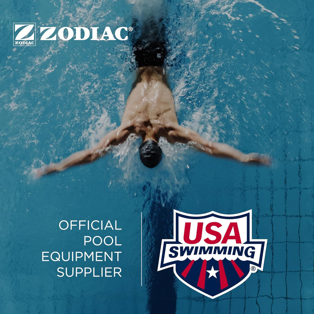 Zodiac MX6 Suction-Side In-Ground Pool Cleaner  Cyclonic Suction and X-Trax for Extreme Maneuverability