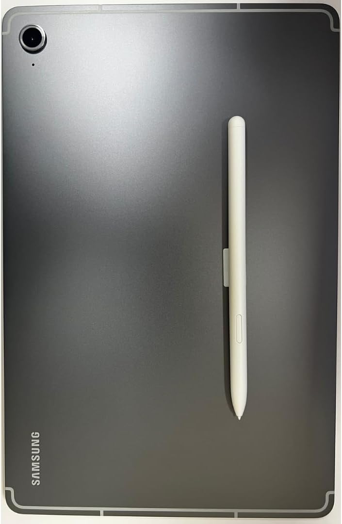 Samsung Galaxy Tab S10 FE w/S-Pen | 128GB, 8GB RAM, Wi-Fi Only | 10.9�� LCD, WiFi 6E Android 15 Tablet, 4K Camera | International Model X520 | 25W Fast Charger Bundle (Gray)