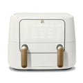 Beautiful 9QT TriZone Air Fryer by Drew Barrymore, Dual Cooking Zones, White Icing, Versatile 1700W Kitchen Appliance