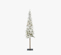 Pre-Lit Snowy Apline Artificial Christmas Tree