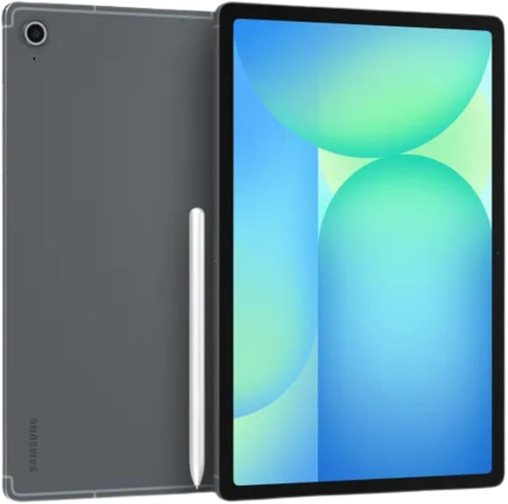 Samsung Galaxy Tab S10 FE w/S-Pen | 128GB, 8GB RAM, Wi-Fi Only | 10.9�� LCD, WiFi 6E Android 15 Tablet, 4K Camera | International Model X520 | 25W Fast Charger Bundle (Gray)