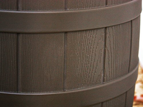 50 Gallon Rain Barrel   Oak