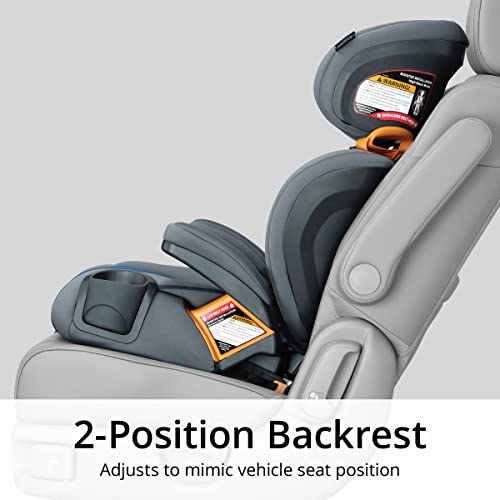 Chicco 2-in-1 Belt-Positioning Booster Car Seat, Backless and High Back Booster Seat, for Children Aged 4 Years and up and 40-100 lbs