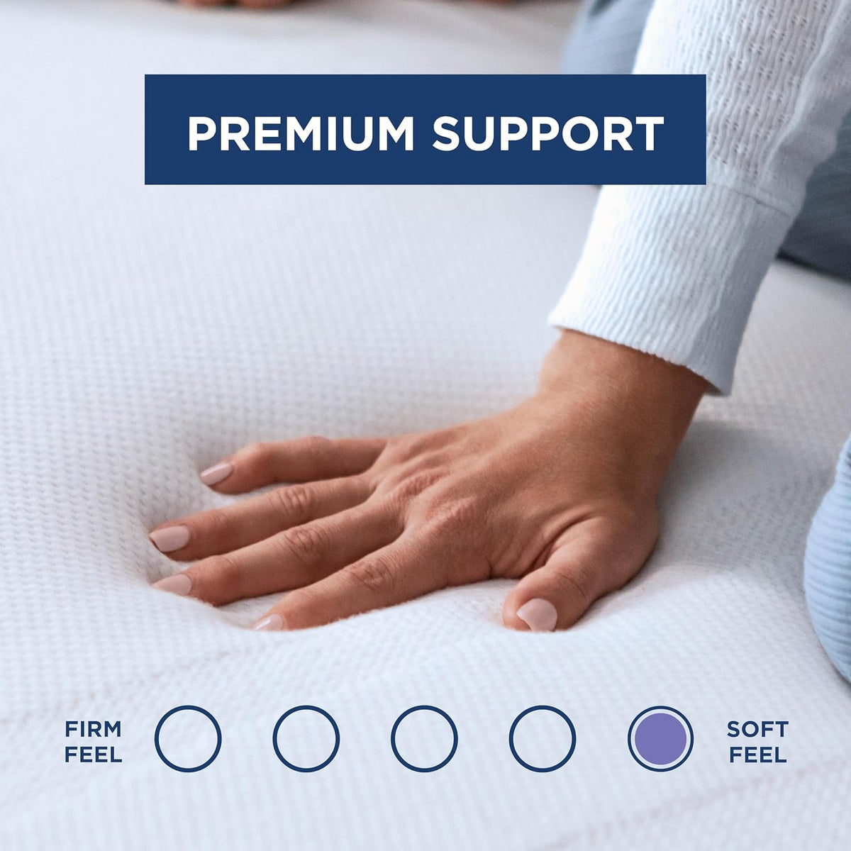 TEMPUR-Adapt (Supreme) 3" Memory Foam Mattress Topper, King