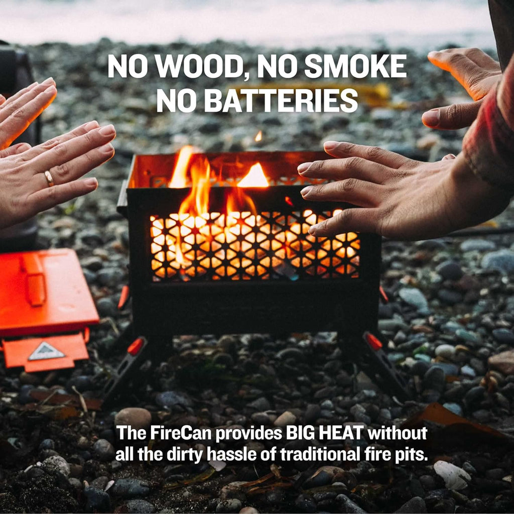 Gas Growler Standard 5lb + FireCan Fire Pit