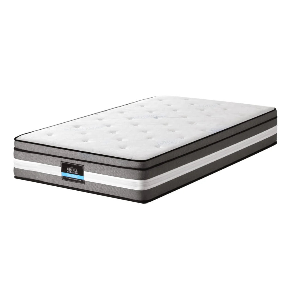 Giselle Bedding 30cm Mattress Gel Foam Pocket Spring Single