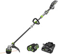 EGO POWER+ String Trimmer  Battery Powered  16" Trimmer for Weeds and Grass with POWERLOAD  LINE IQ  Telescopic Carbon Fiber Shaft  Includes 56V 4.0Ah Battery and Charger - ST1623T