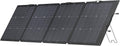EF ECOFLOW 220W Portable Solar Panel  Bifacial Design Up to 25% Conversion Efficiency N-Type Solar Cell  with Adjustable Kickstand  IP68 Waterproof  Foldable Solar Panel for Camping RVing Home Backup