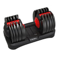 FitRx Smart Bell, Quick Select Adjustable Dumbbell, 5-52.5 Lbs
