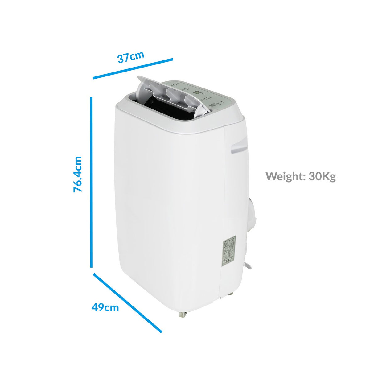 electriQ 18000 BTU Portable Air Conditioner with Heating pac18l