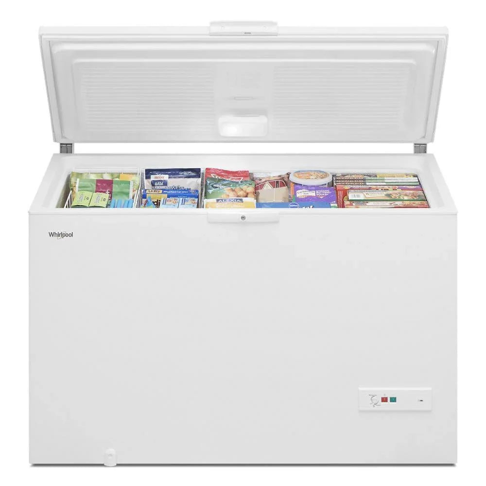 Whirlpool 16-cu ft Convertible Chest Freezer to Refrigerator with Baskets - White | WZC5116LW