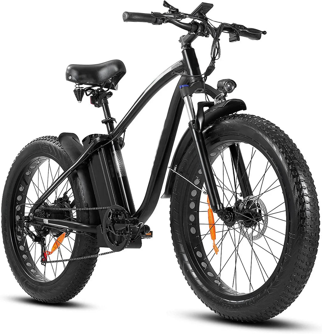 Outdoor electric bike with 48V/15Ah lithium battery ??Black