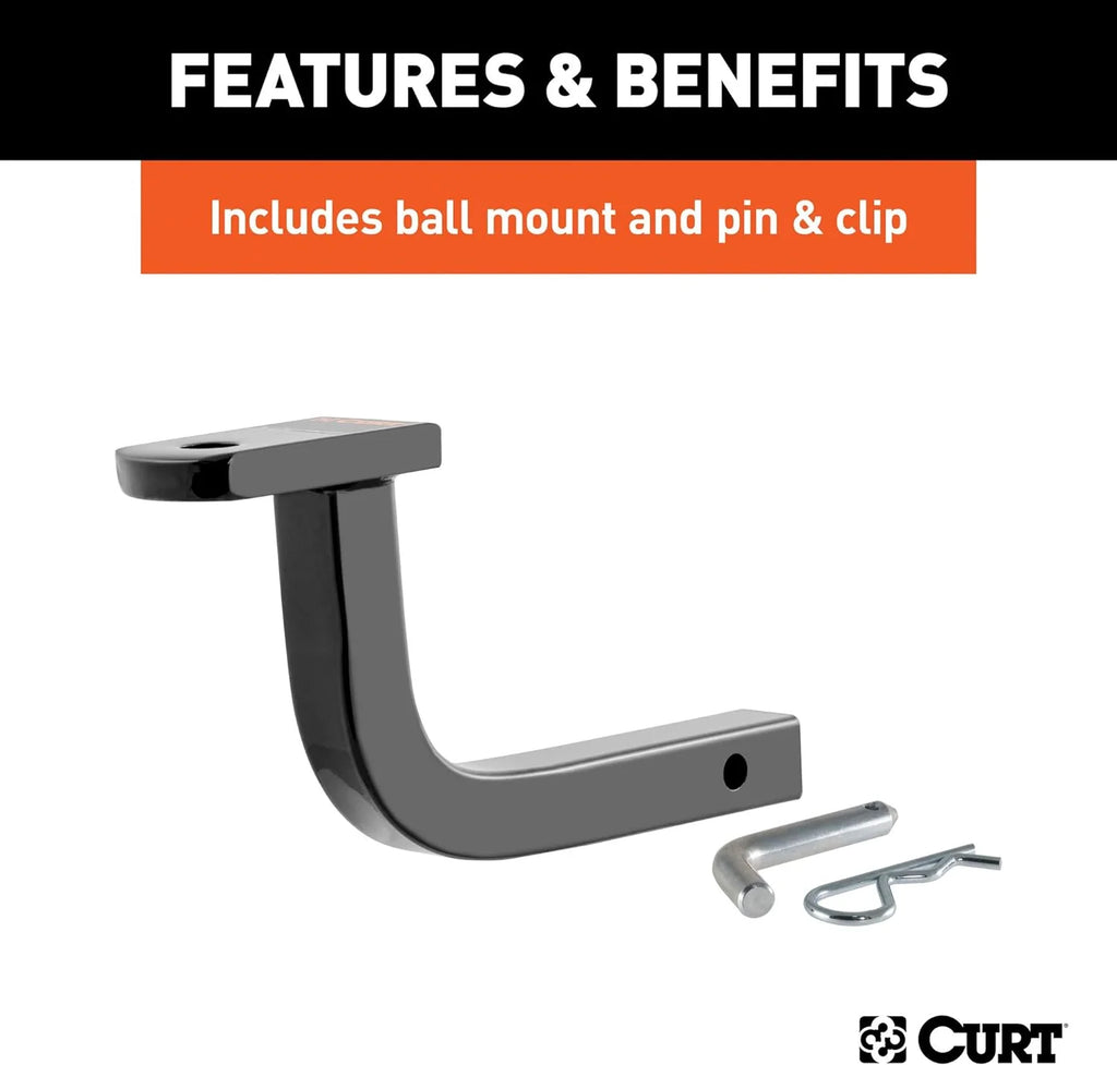 1 Trailer Hitch with Ball Mount