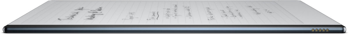 reMarkable 2 �C 10.3�� Paper Tablet with Marker Plus and Premium Leather Book Folio �C Black
