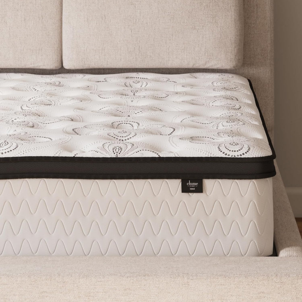 Signature Design by Ashley Chime Hybrid Twin 12" Mattress with Gel Memory Foam, Medium Firm, Pressure Relief, Fiberglass Free Mattress in a Box