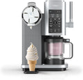 Ninja CREAMi Deluxe 11-In-1 Ice Cream & Frozen Treat Maker, Frozen Dessert Machine, Makes Icecream, Slushie, Gelato, Sorbet & More, 2-in-1 Flavour Option, Includes 3 Tubs, NC501ANZ, Cloud Silver