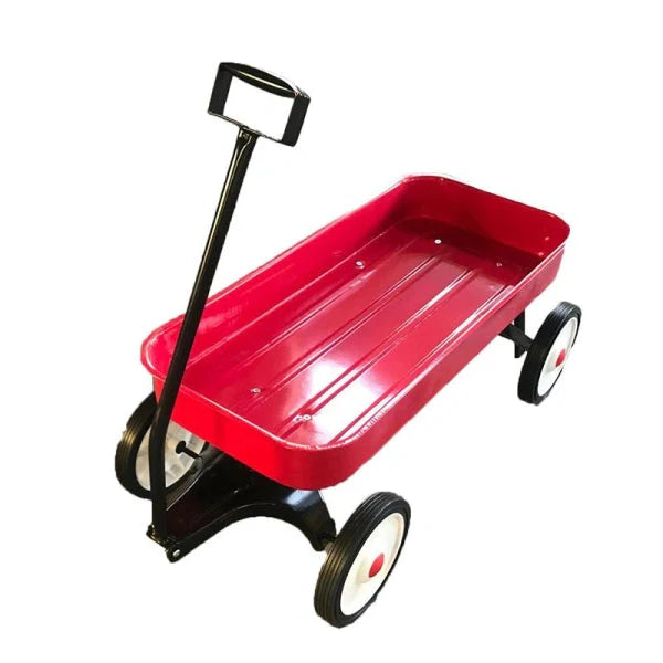 Childrens Classic Pull Along Steel Wagon - MadeInUSA