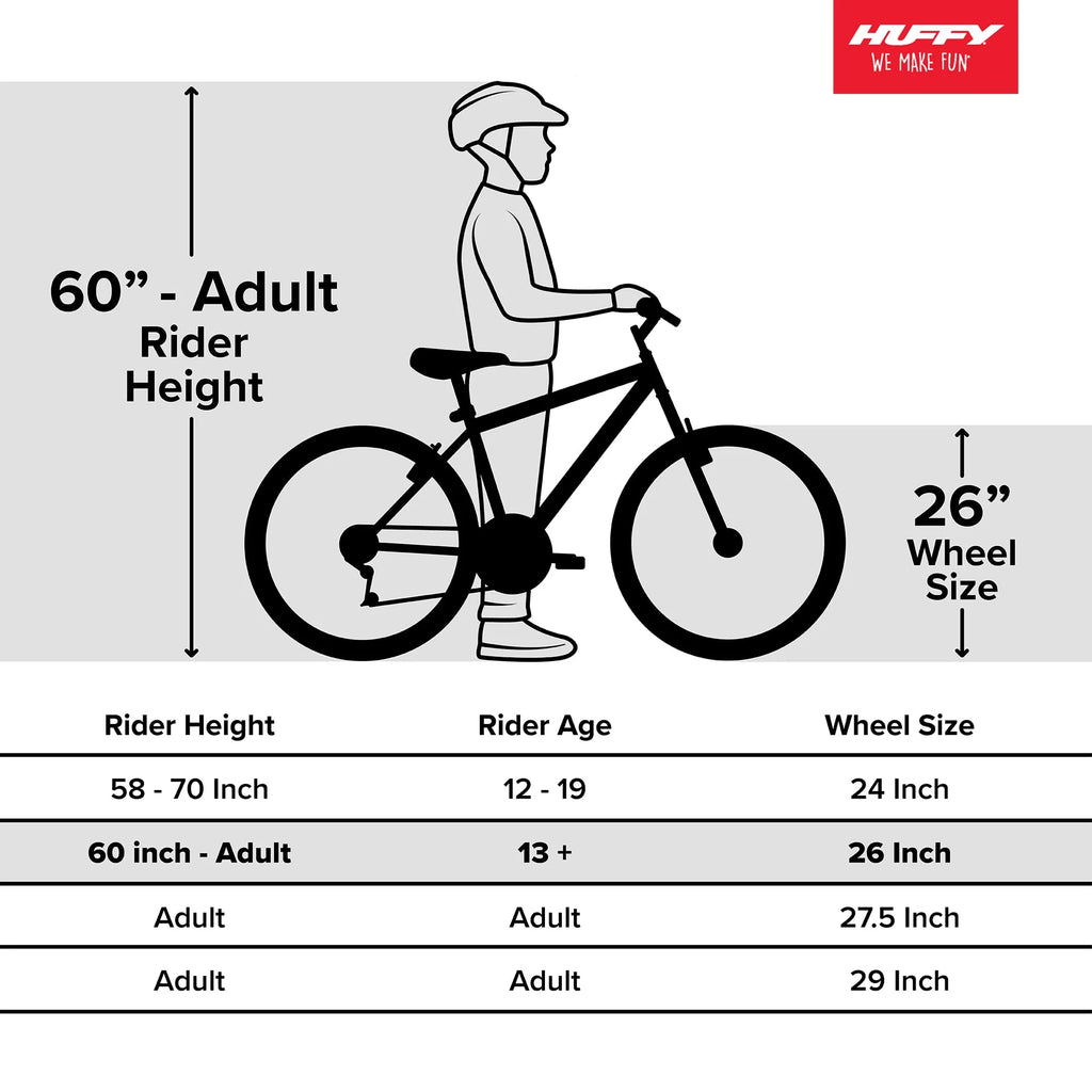 Huffy Stone Mountain 21-Speed Hardtail Men??s Mountain Bike