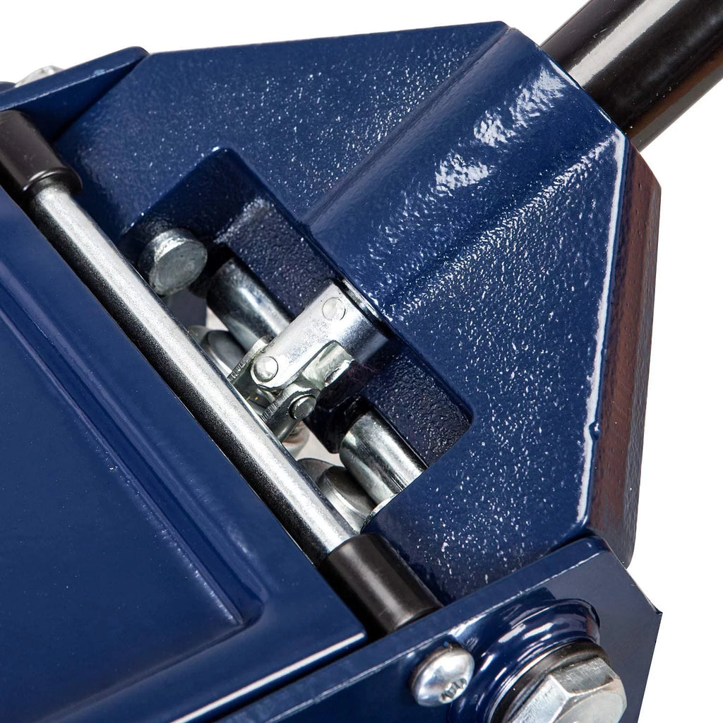 4 Ton Heavy Duty Low Profile Hydraulic Floor Jack Speedy Lift Garage Car Jack, Blue, W847U