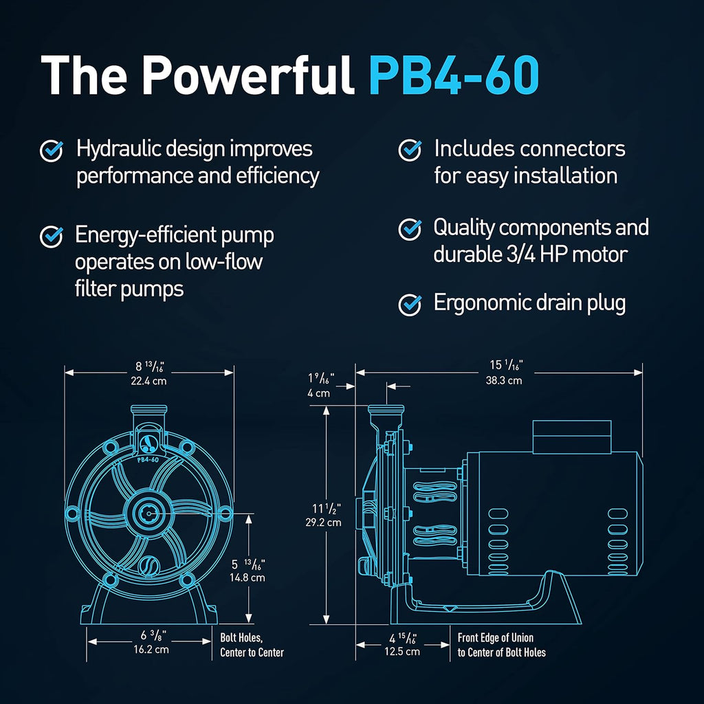 Polaris PB4-60 Booster Pump with 60-Hertz Motor