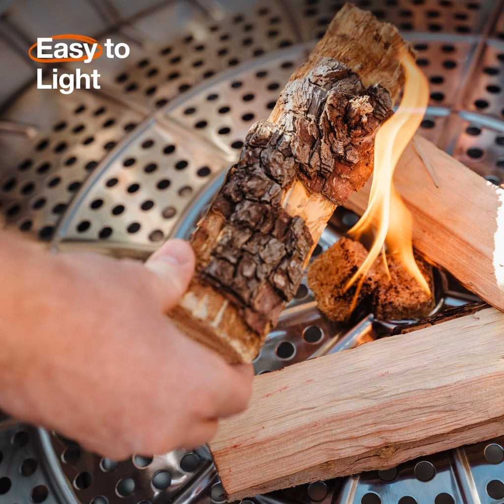 Solo Stove Yukon 2.0 + Stand, 27 Inch Smokeless Fire Pit �C Portable Stainless Steel Outdoor Fireplace - 360�� Airflow Technology and Removable Ash Pan �C Ideal for 6 or More People, 43.9lbs, Ash