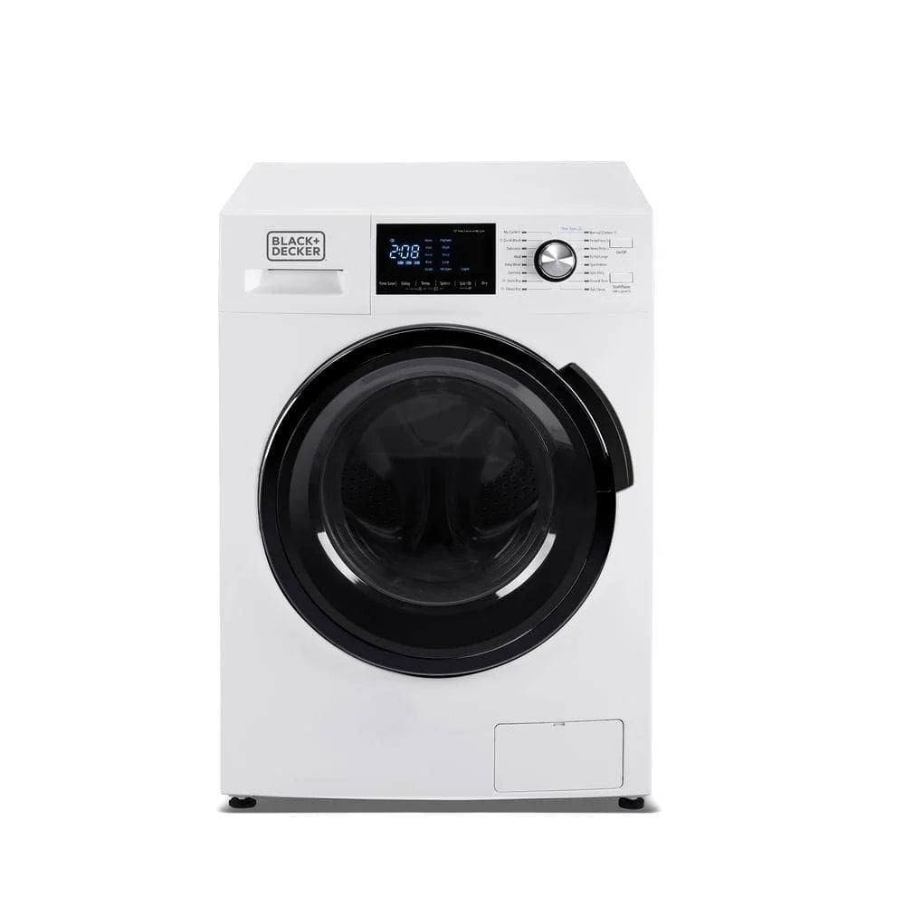 BLACK+DECKER 2.7 cu. ft. All-in-One Washer and Dryer Combo in White BCW27MW💝 Last Day For Clearance