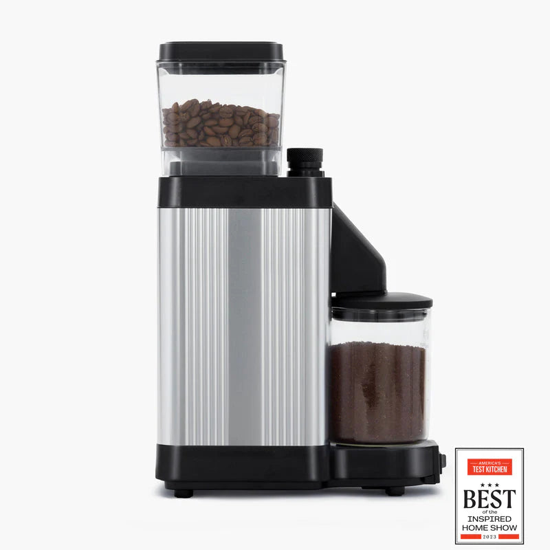 Moccamaster KM5 Burr Grinder in Polished Silver