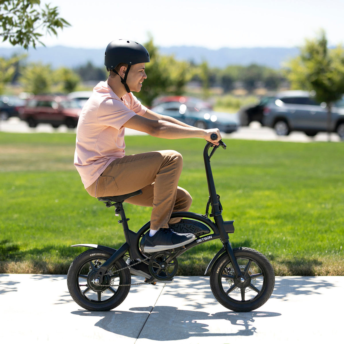 2025 Jetson – Bolt Pro eBike with 30 miles Max Operating Range & 15.5 mph Max Speed – Black