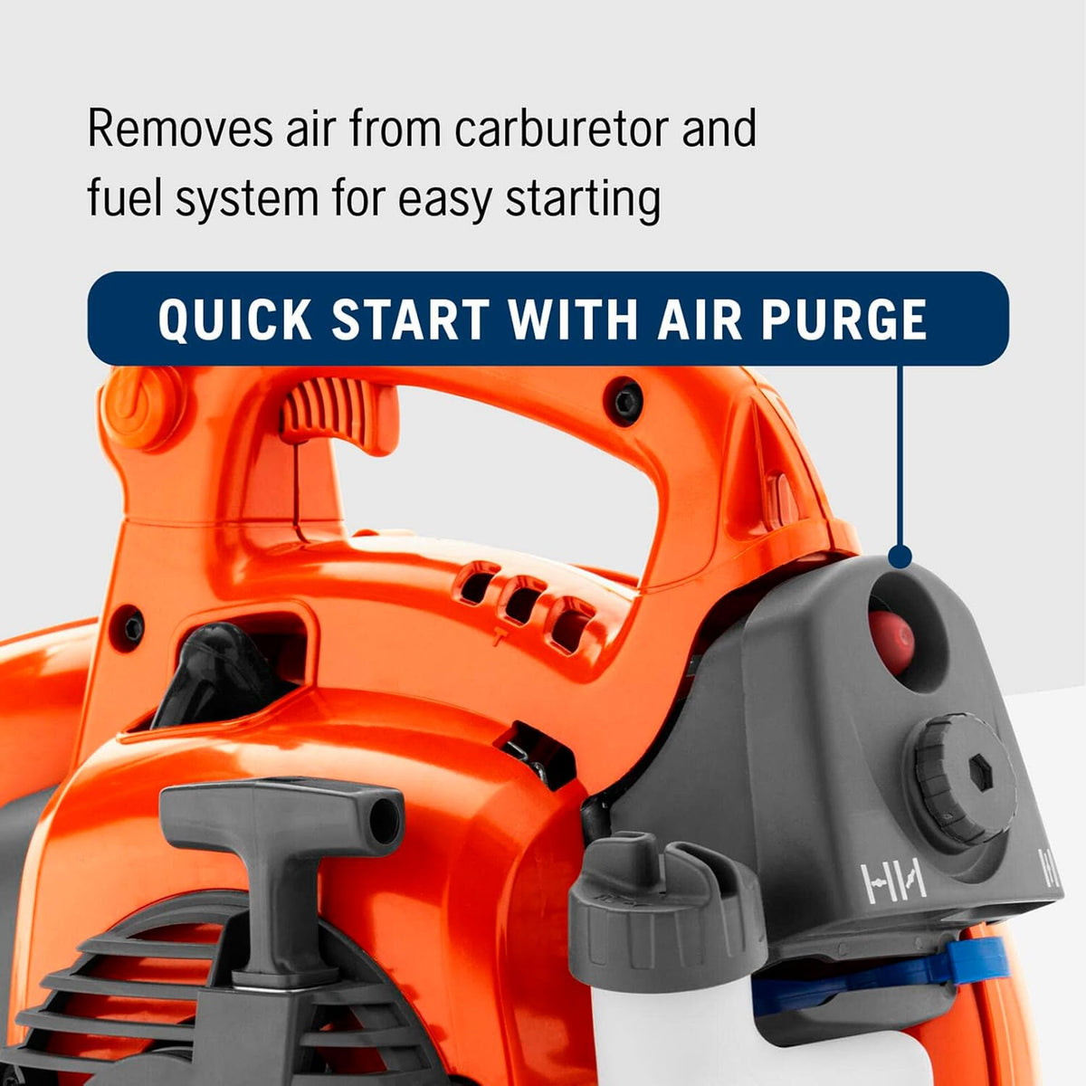 Husqvarna 125B Gas Leaf Blower  28-cc 1.1-HP 2-Cycle Handheld Leaf Blower  470-CFM  170-MPH  12.5-N Powerful Clearing Performance and Ergonomic Design  Gifts for dad