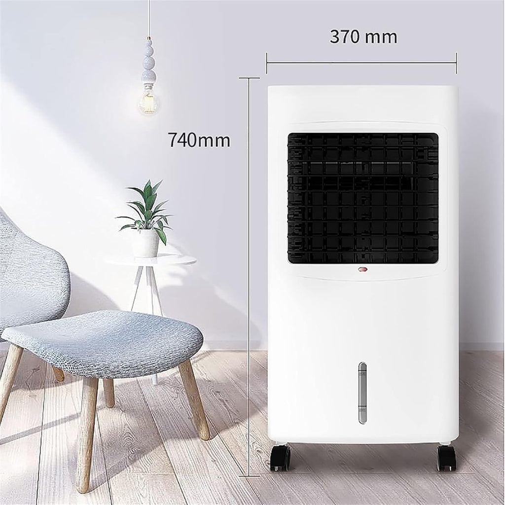 Portable Evaporative Cooler - Portable Evaporative Cooler Unit with Remote Control, Energy Efficient for Home, Adjustable Airflow, Lightweight & Compact Design