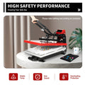 16′′ x 20′′ Clamshell Semi-Auto Open Heat Press Machine with Slide Out Function Heavy