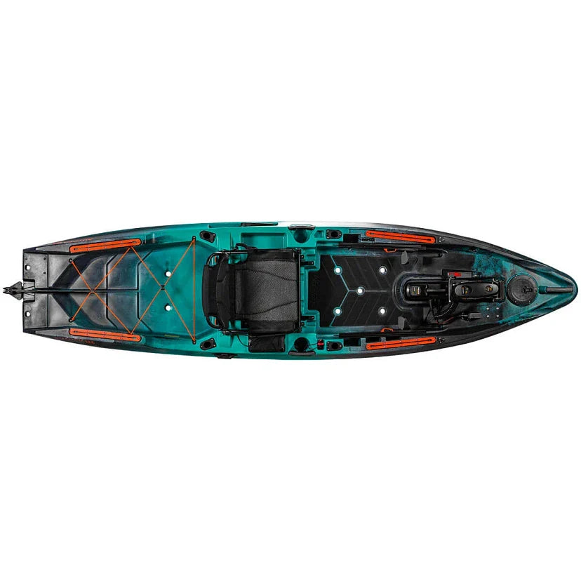 Old Town Sportsman AutoPilot 120 Motorized Fishing Kayak with Minn Kota Trolling Motor �C 12-ft