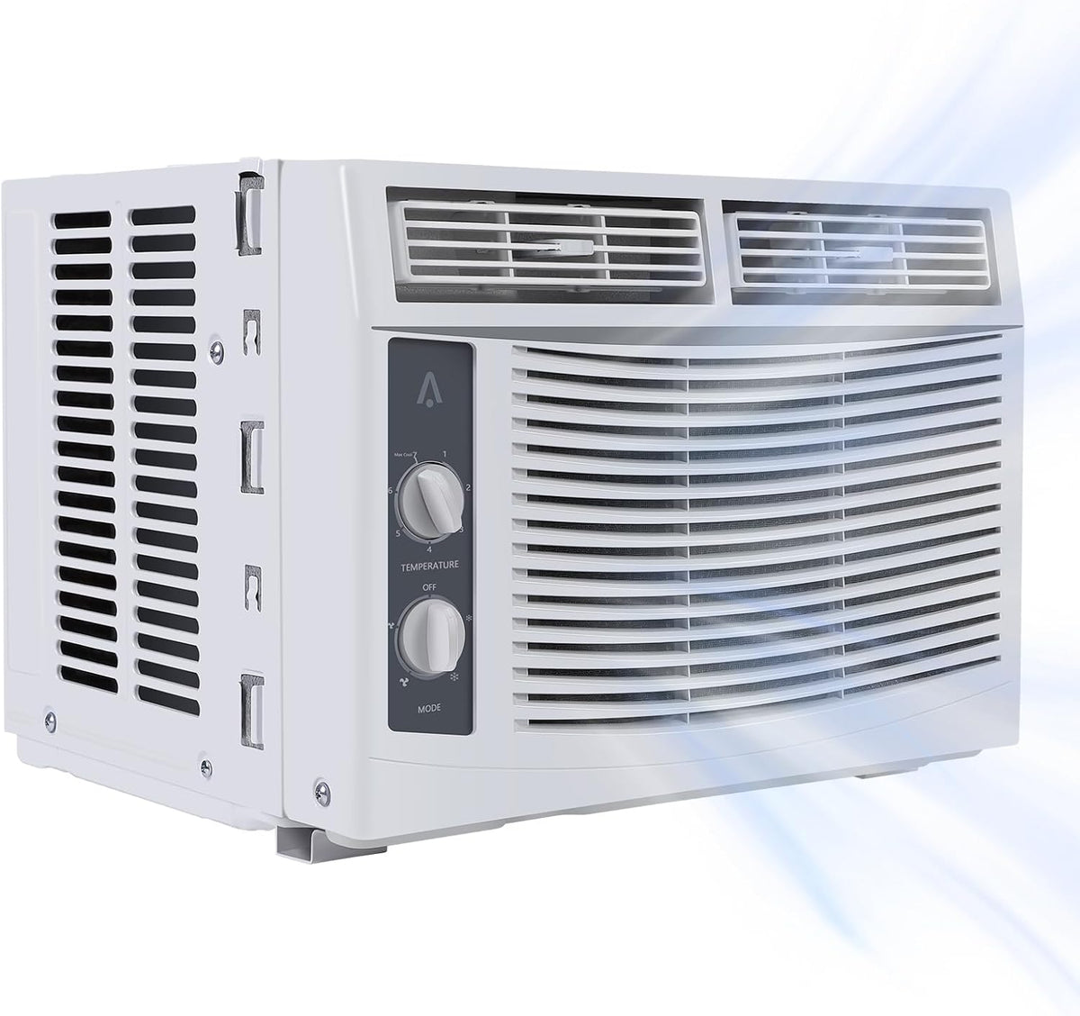 Smart 6000 BTU WiFi Window Air Conditioner, Window AC Unit with Remote and App Control, Timer Function and Easy Installation Kit, for Rooms up to 350