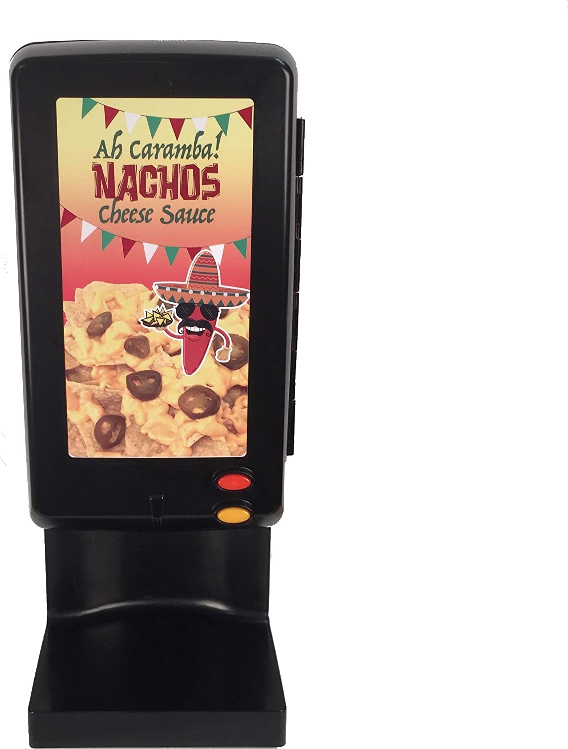 Paragon 2030 Ay Caramba Nacho Cheese Warming Dispenserand#44; Black