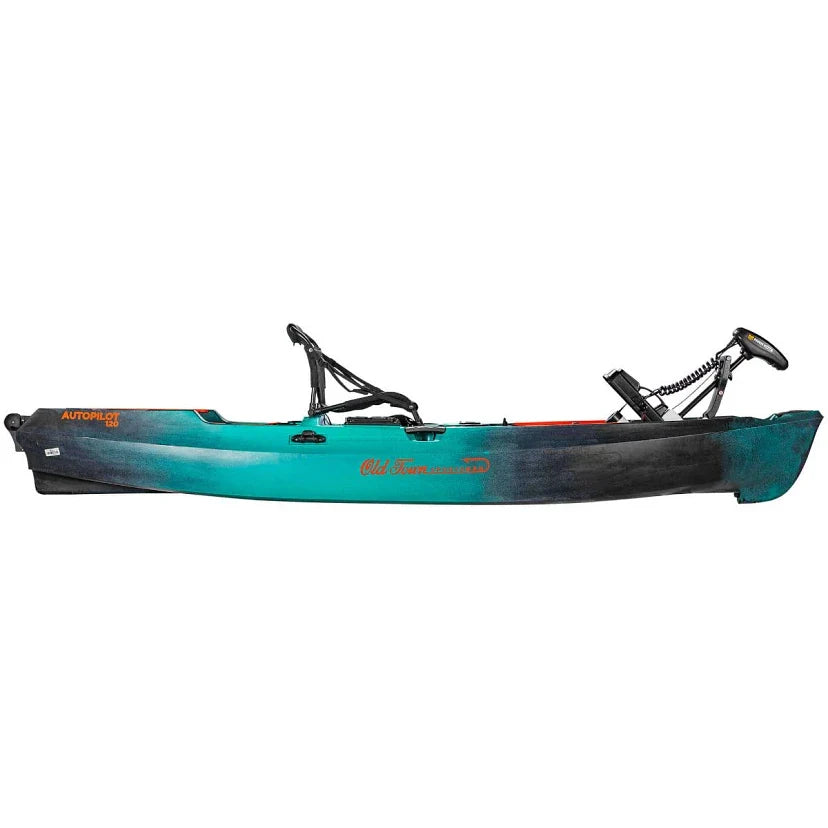 Old Town Sportsman AutoPilot 120 Motorized Fishing Kayak with Minn Kota Trolling Motor �C 12-ft